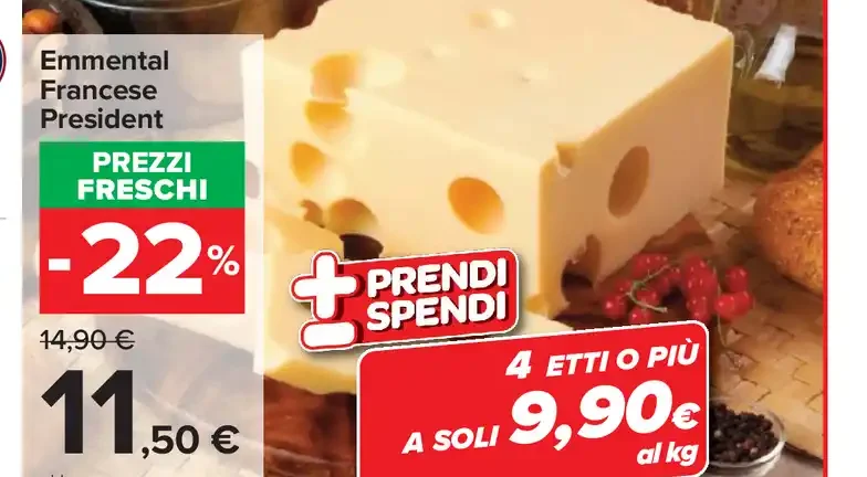 Emmental francese Président