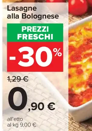 Lasagne alla bolognese