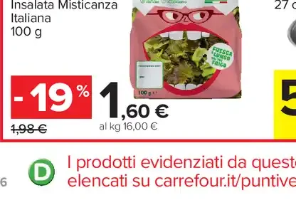 Insalata misticanza italiana
