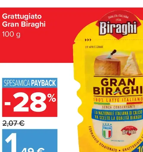 Grattugiato Gran Biraghi