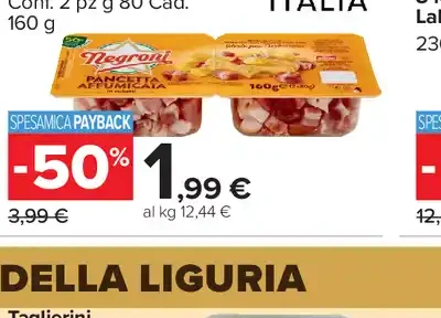Cubetti di Pancetta Negroni