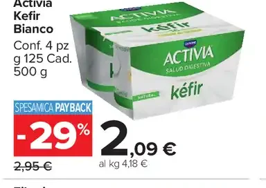 Activia kefir bianco