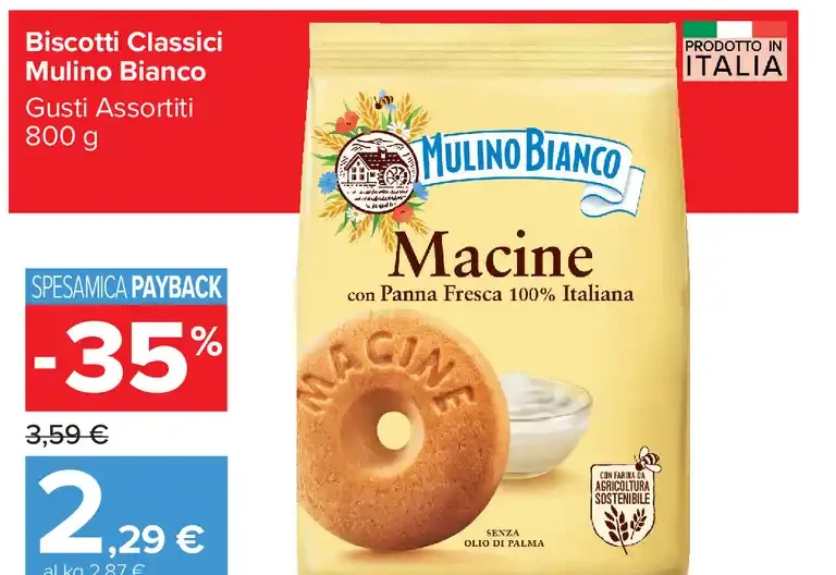 Biscotti Classici Mulino Bianco