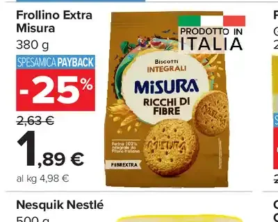 Frollino Extra Misura