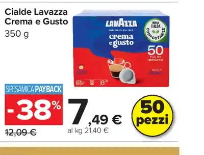 Cialde Lavazza Crema e Gusto