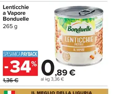 Lenticchie a Vapore Bonduelle