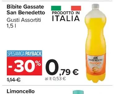 Bibite Gassate San Benedetto