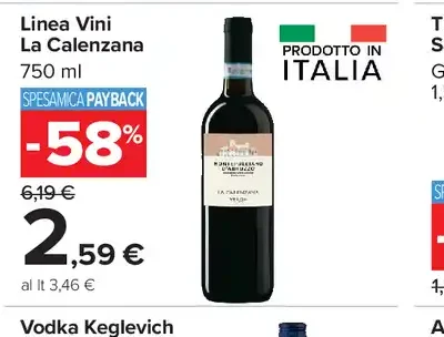 Linea Vini La Calenzana