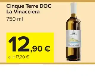 Cinque Terre DOC La Vinacciera