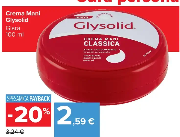 Crema mani Glysolid