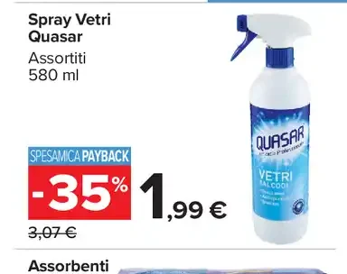 Spray vetri Quasar