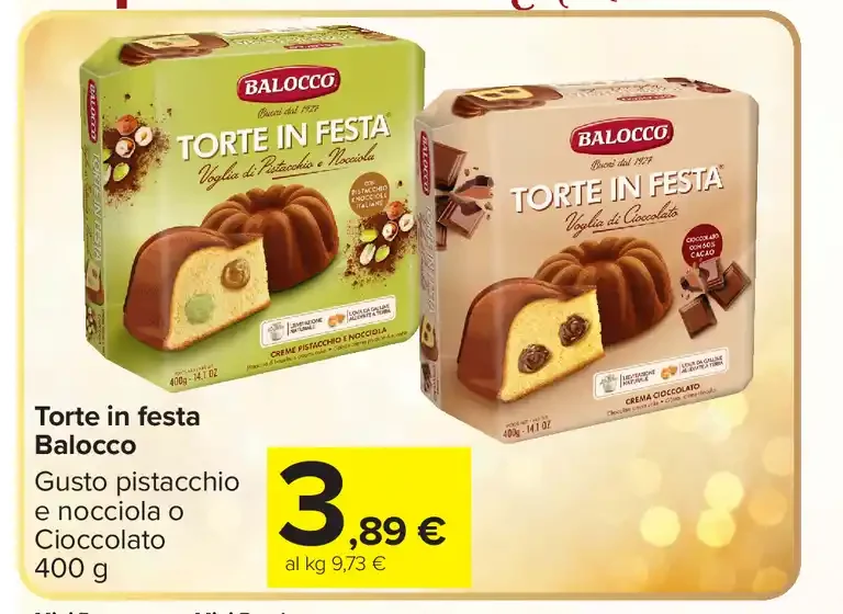 Torte in festa Balocco