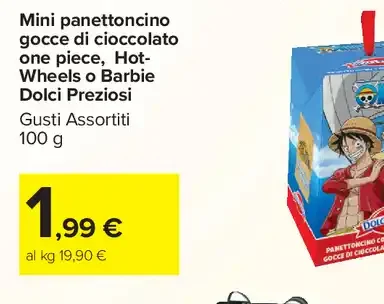 Mini panettoncino gocce di cioccolato