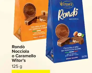 Rondò nocciola o caramello Witor's