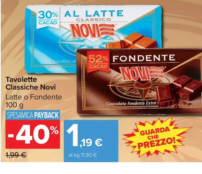 Tavolette Classiche Novi