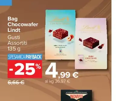 Bag Ciocowafer Lindt