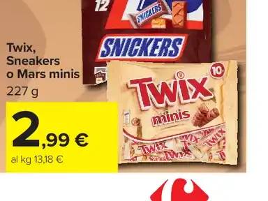 Twix Sneakers o Mars minis