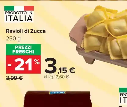 Ravioli di Zucca