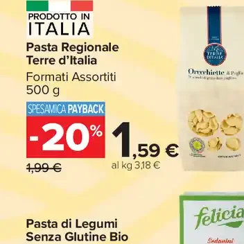 Pasta Regionale Terre d’Italia