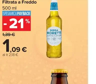 Moretti Filtrata a Freddo