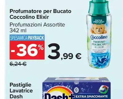 Profumatore per Bucato Coccolino Elixir