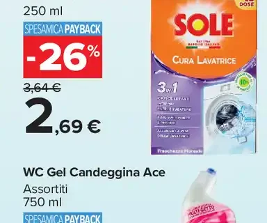 Cura Lavatrice Sole