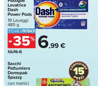 Pastiglie Lavatrice Dash Power Pods