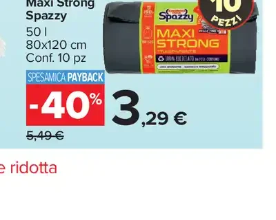 Sacchi Condominiali Maxi Strong Spazzy