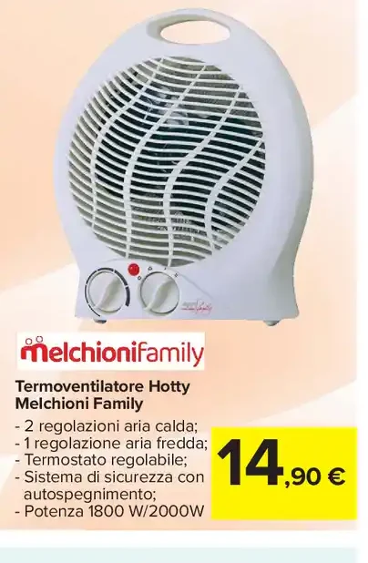 Termoventilatore Hotty