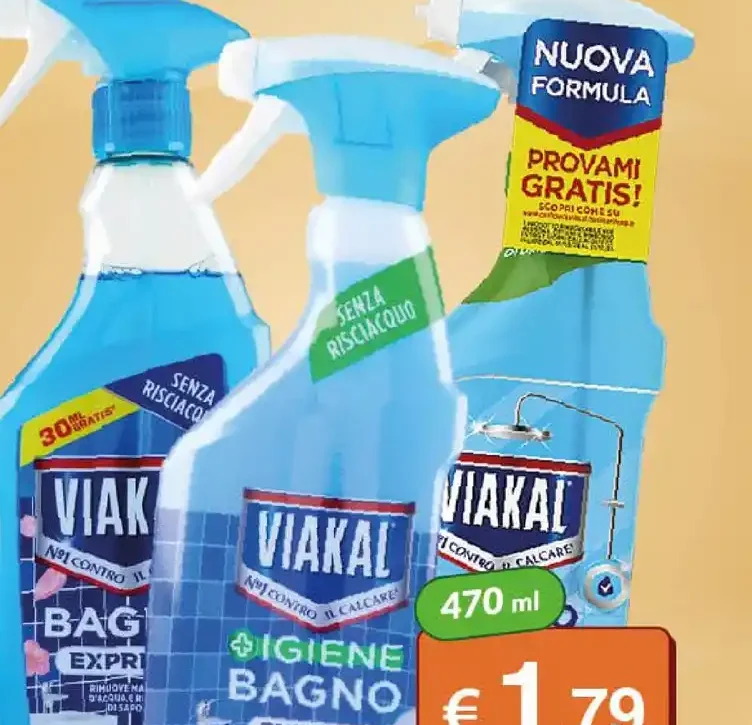 Detergente igienizzante bagno