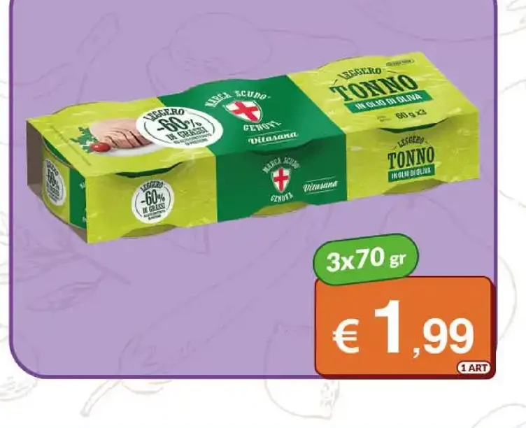 Tonno all'olio di oliva