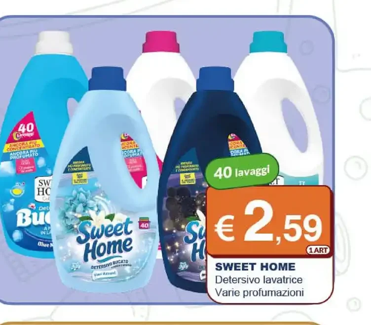 Detersivo lavatrice