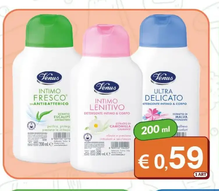 Detergente intimo Venus