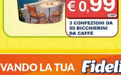 Bicchierini da caffè