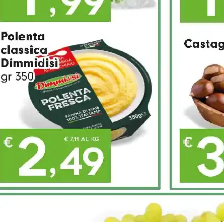 Polenta classica Dimmidisi