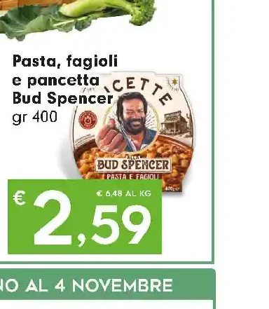 Pasta, fagioli e pancetta Bud Spencer