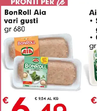 BonRoll Aia vari gusti