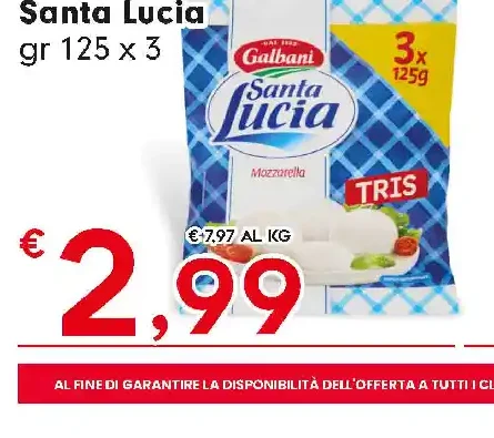 Mozzarella Santa Lucia