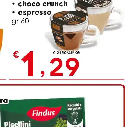 Mousse Bontà Divina choc e crunch espresso
