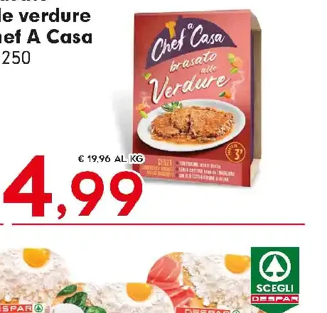 Brasato alle verdure Chef A Casa