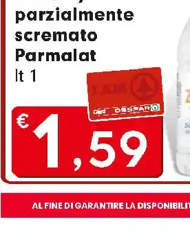 Latte Zymil parzialmente scremato Parmalat