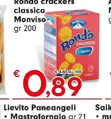 Rondò crackers classico Monviso