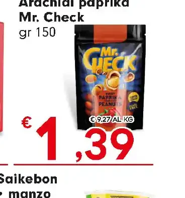 Arachidi paprika Mr. Check