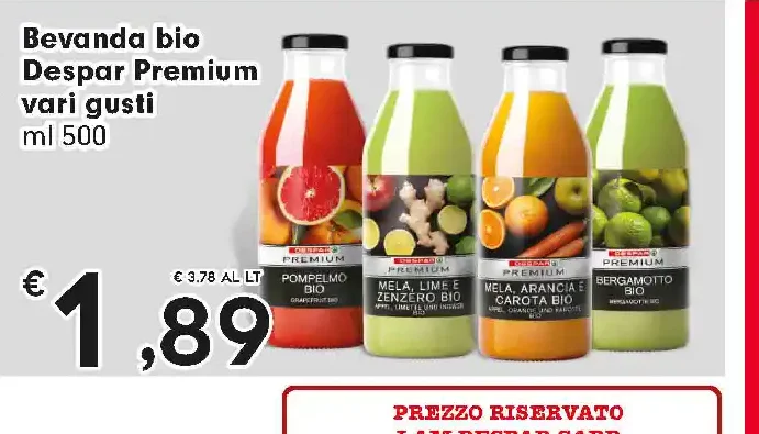 Bevanda bio Despar Premium