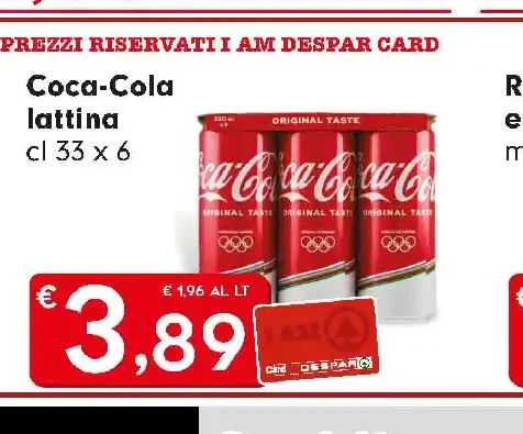 Coca-Cola lattina