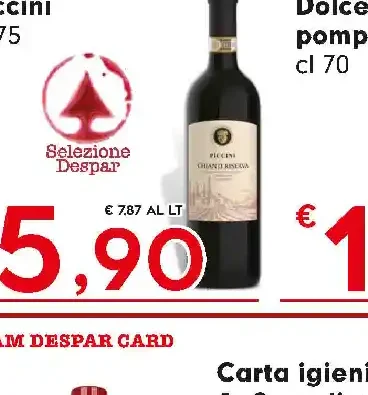 Chianti riserva Piccini