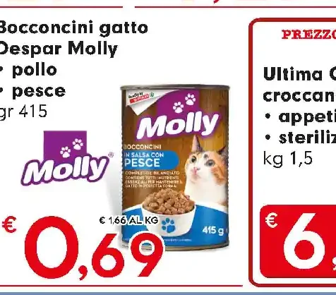 Bocconcini gatto Despar Molly