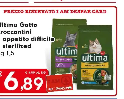 Ultima Gatto croccantini