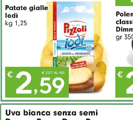 Patate gialle Iodì