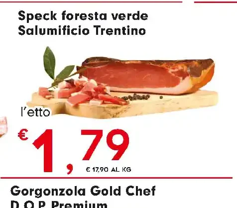 Speck foresta verde Salumificio Trentino